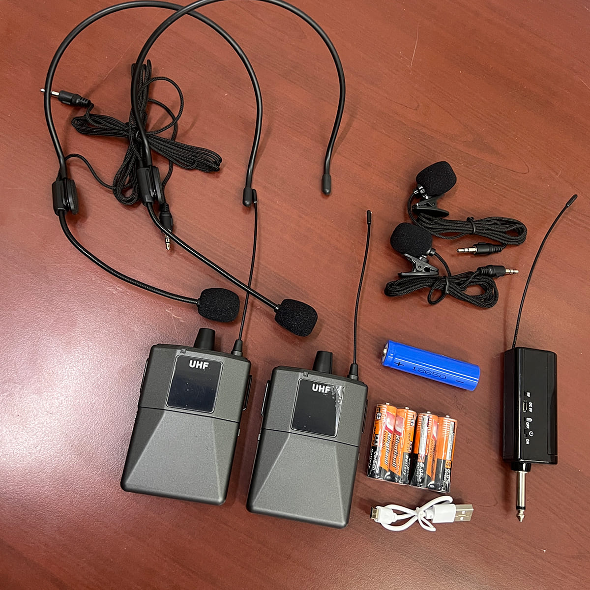 Miniatura 4 de Micrófonos Inalámbricos Dual UHF DX-200H